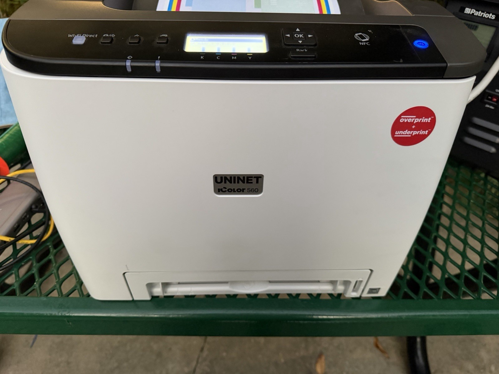 UniNet iColor 560 White Toner Transfer Printer - & Extras