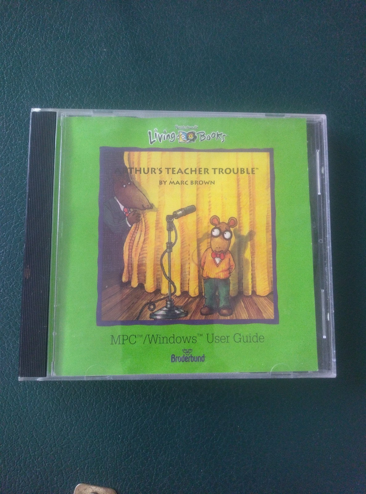 Arthur's Teacher Trouble PC CD-ROM Retro 90s Living Books Broderbund