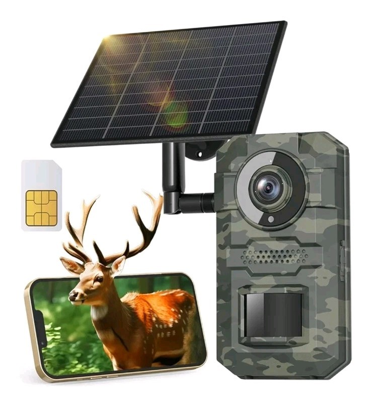 1PACK Solar Trail Camera, Cellular Camera with Built-in 1PACK, Green 