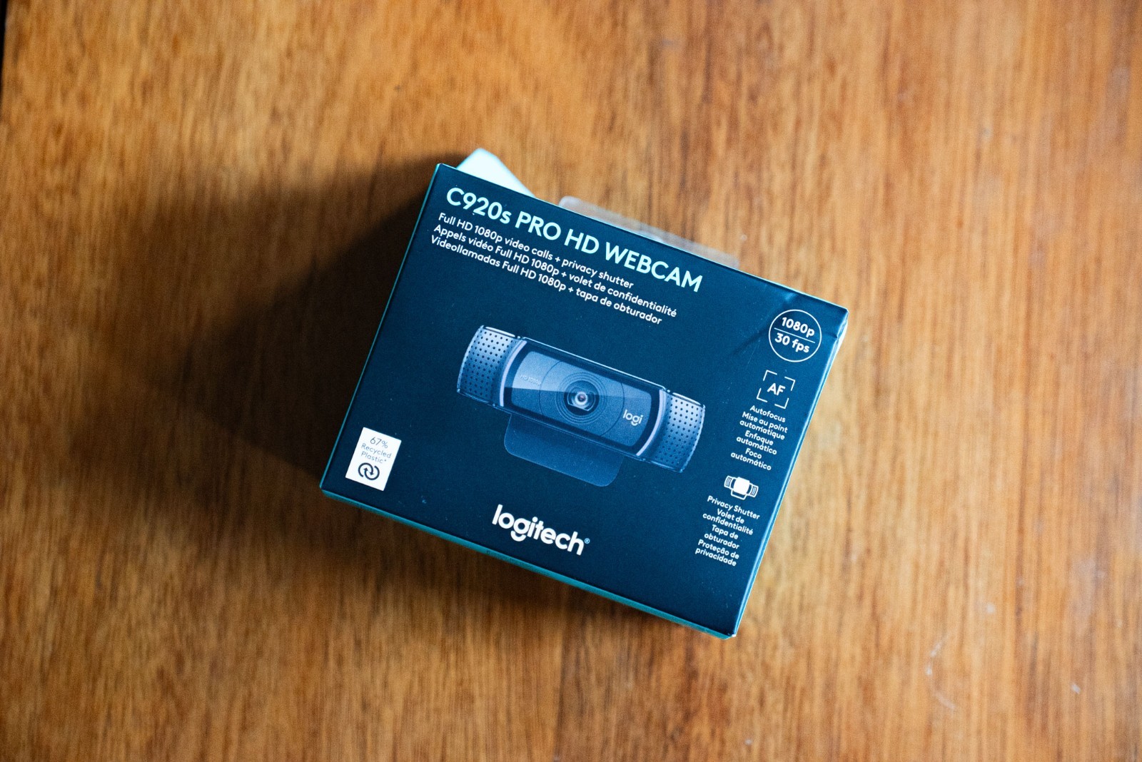 Logitech C920S PRO HD Webcam - Black BRAND NEW IN BOX, 
