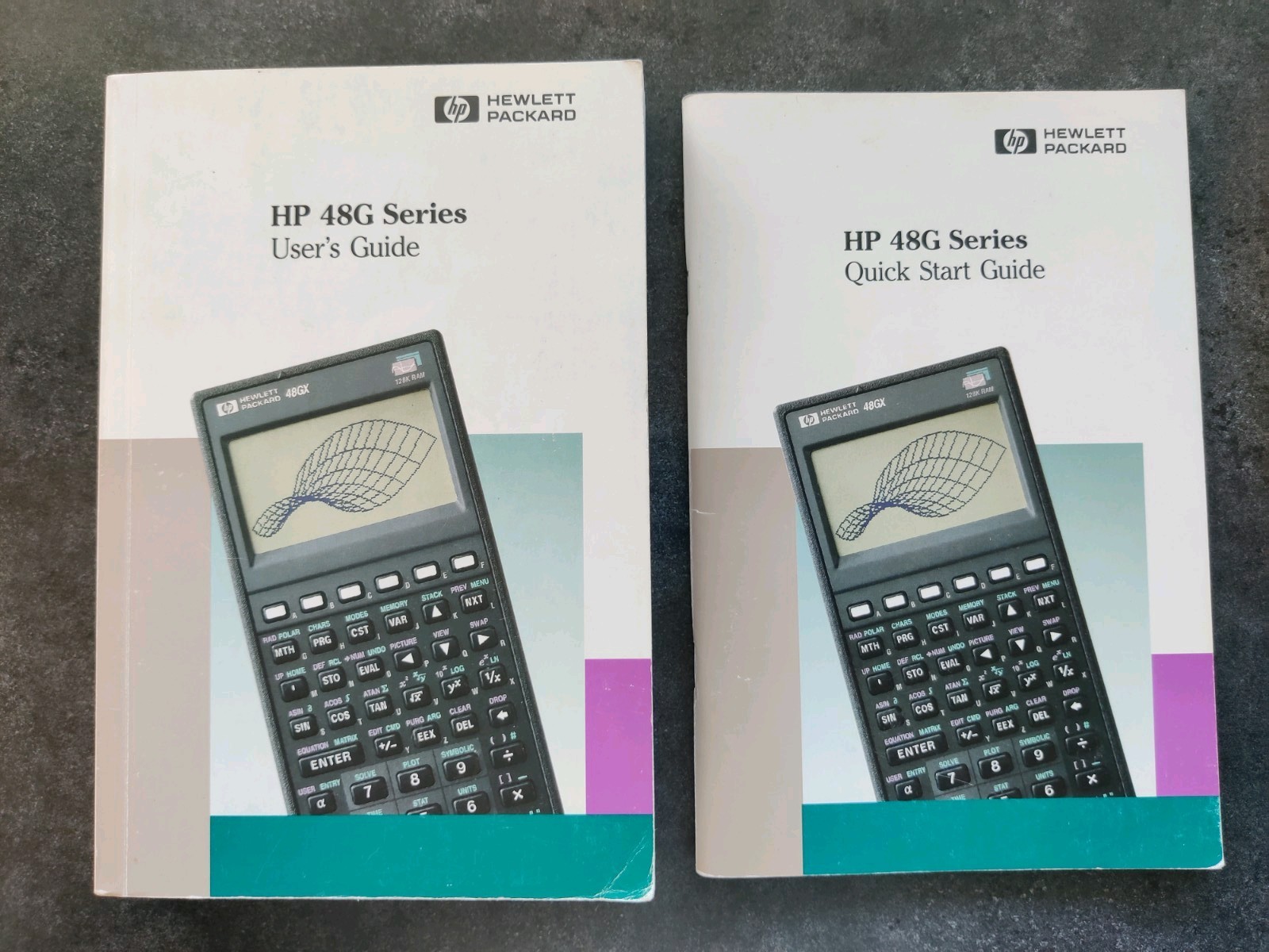 HEWLETT PACKARD HP 48G Series Calculator User’s Guide & Quick Start Very Good