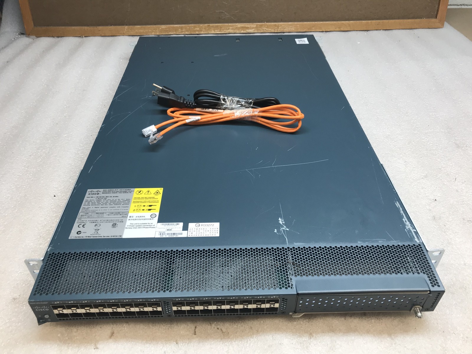 Cisco UCS-FI-6248UP Fabric Interconnect - Tested / Factory Reset