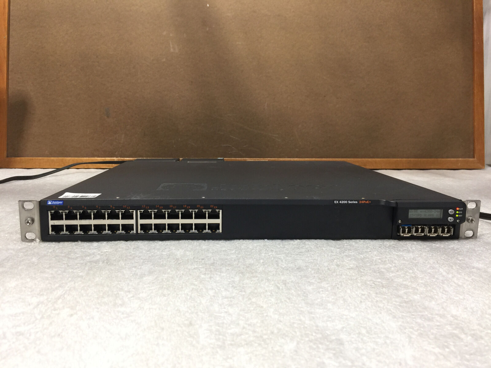 Juniper Networks EX 4200 Series 24PoE+ Ethernet Switch, with Dual PSU's