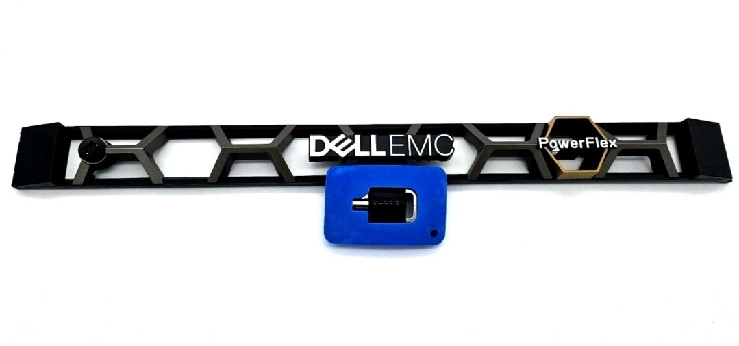 Dell EMC PowerFlex Front Bezel DP/N 09NVH3 OEM New Open Box w/ Key Server Facepl