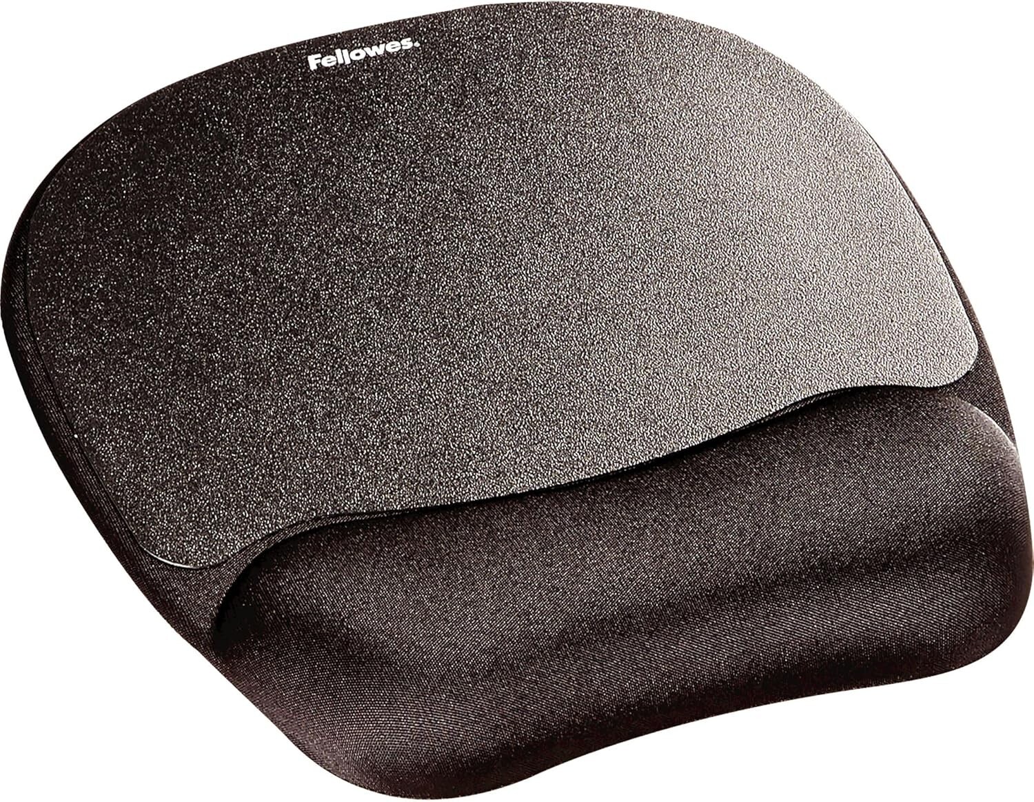 Memory Foam Mouse Pad Wrist Rest Black 9176501