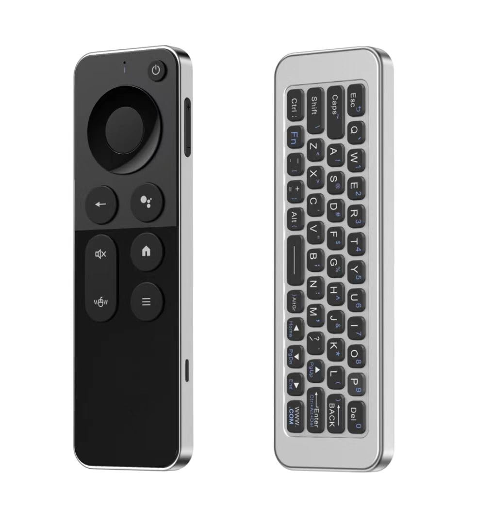 Bluetooth Air Mouse Remote Keyboard - 2.4G Wireless Combo for Android TV, PC