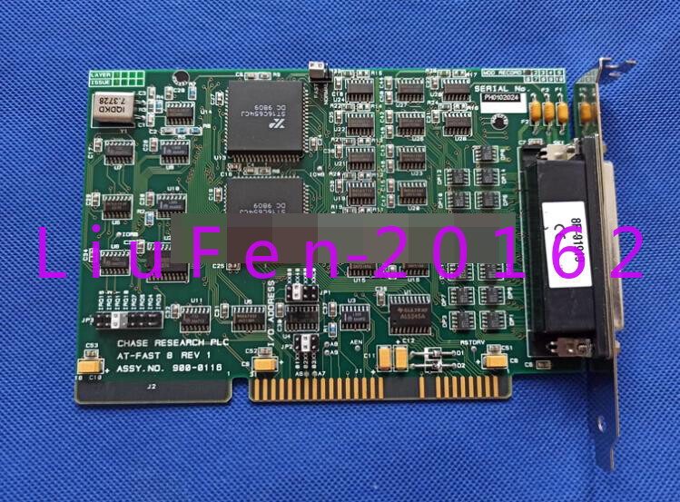 1pc used 3CHASE RESEARCH PLC AT-FAST 900-0116 8F-91919 PH010202 card