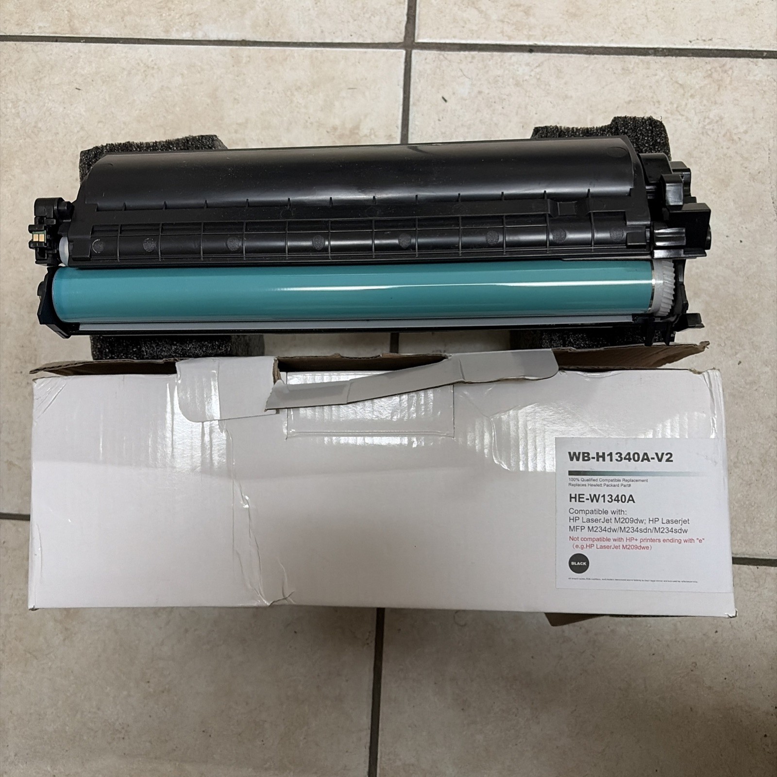 HP W1340A Compatible Laser Black Cartridge Open Box Not Used