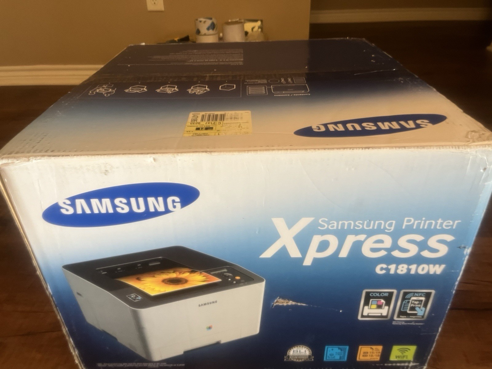 Samsung Xpress C1810W Wireless Color Laser Printer  New