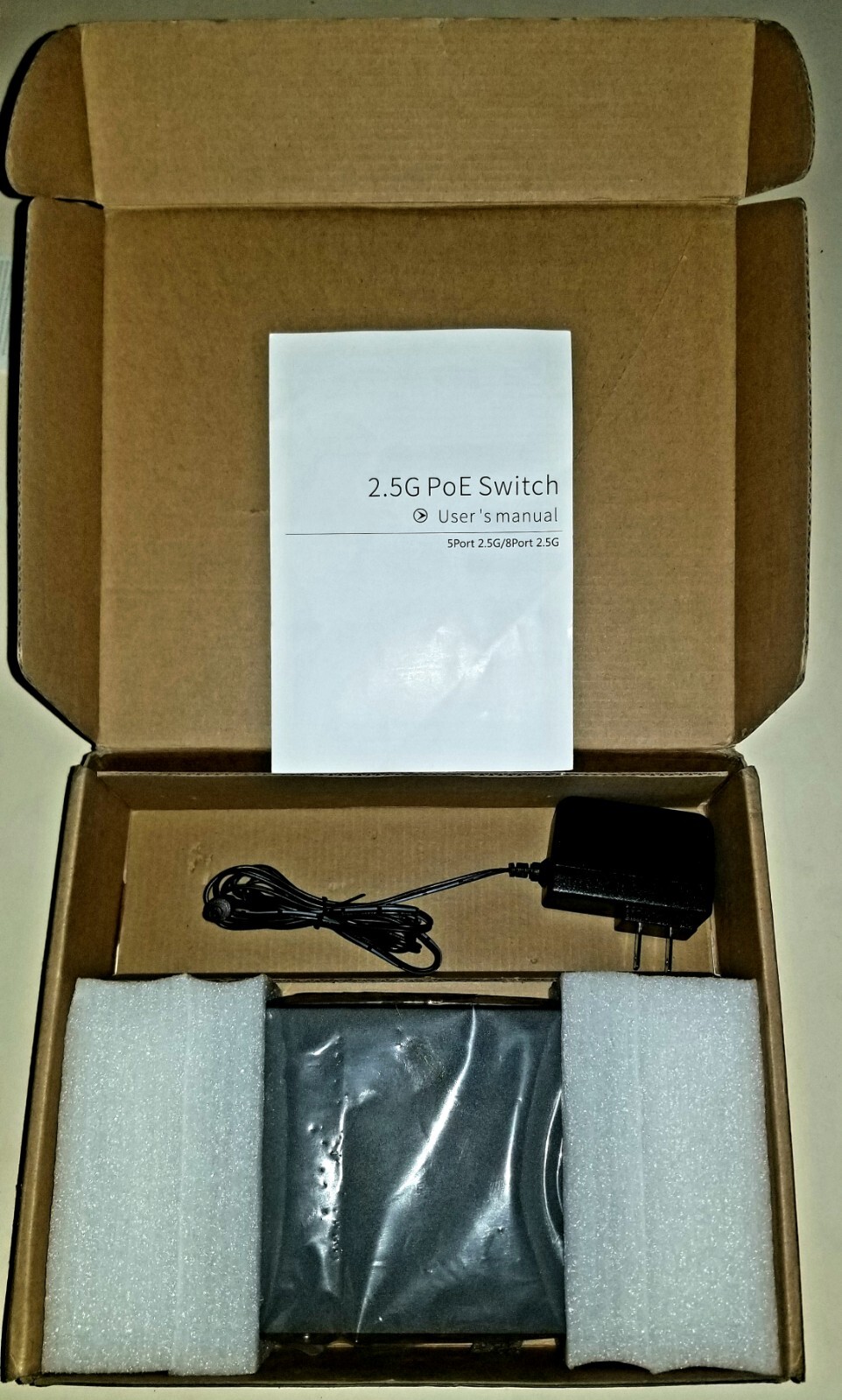 SODOLA 5 Port 2.5G Ethernet Network Switch 5x2.5G SL-SGT105