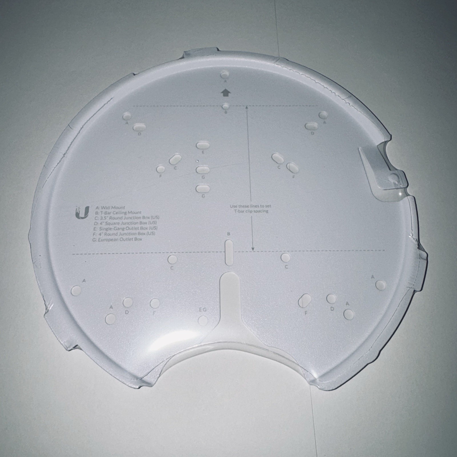 UniFi AP Metal Mounting Plate Mount for Networks