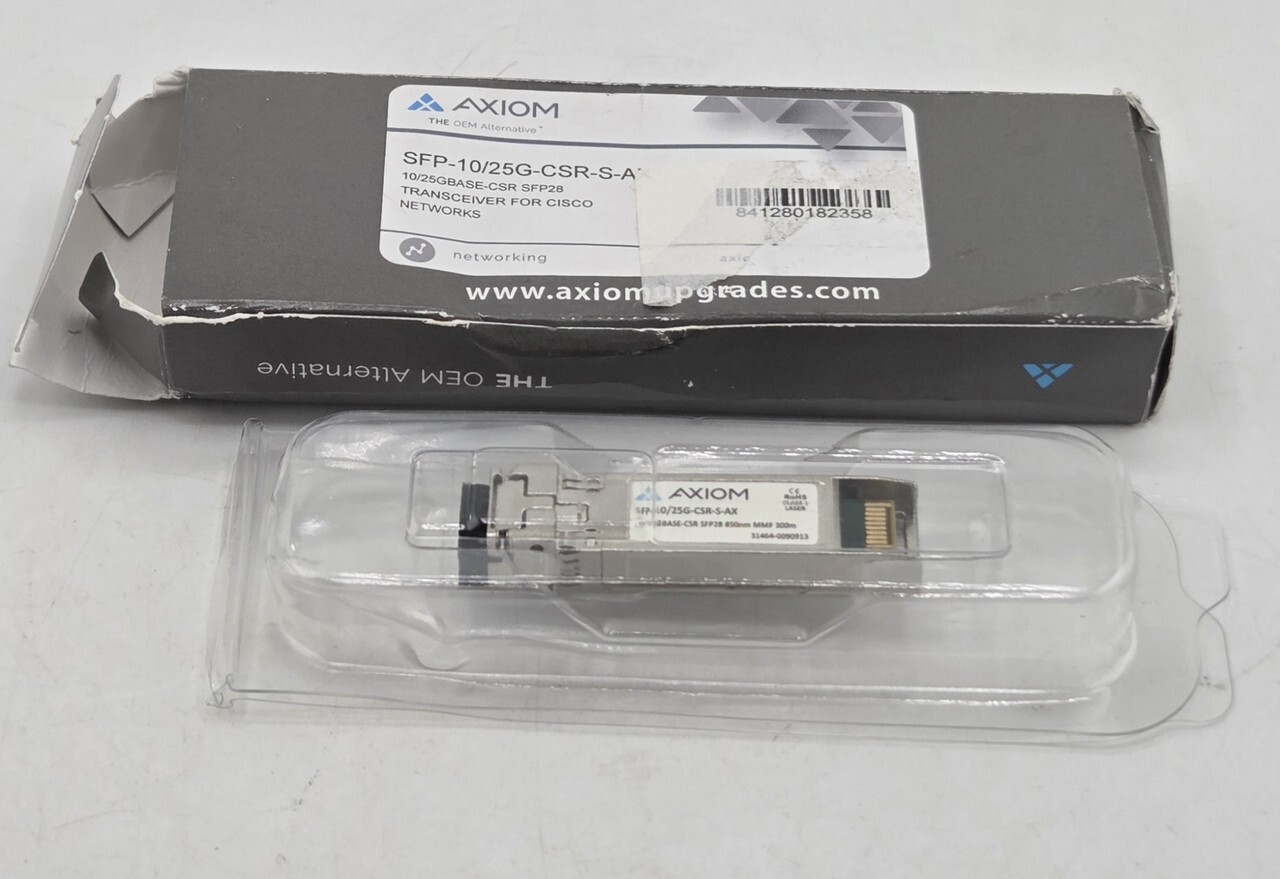 AXIOM SFP-10/25G-CSR-S-AX SFP28 TRANSCEIVER MODULE 850NM CISCO COMPATIBLE
