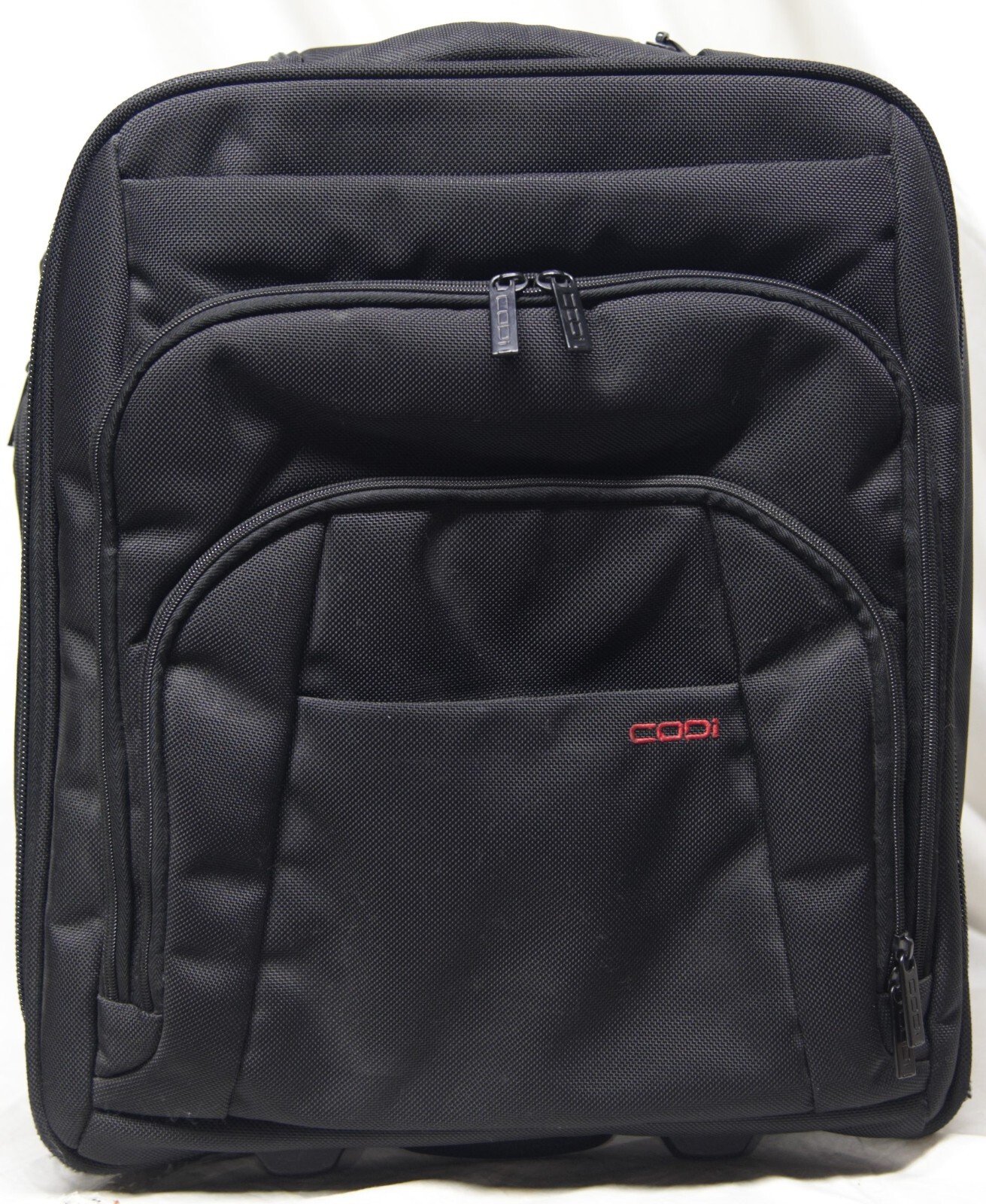 Codi electronics rolling luggage bag and laptop sleeve