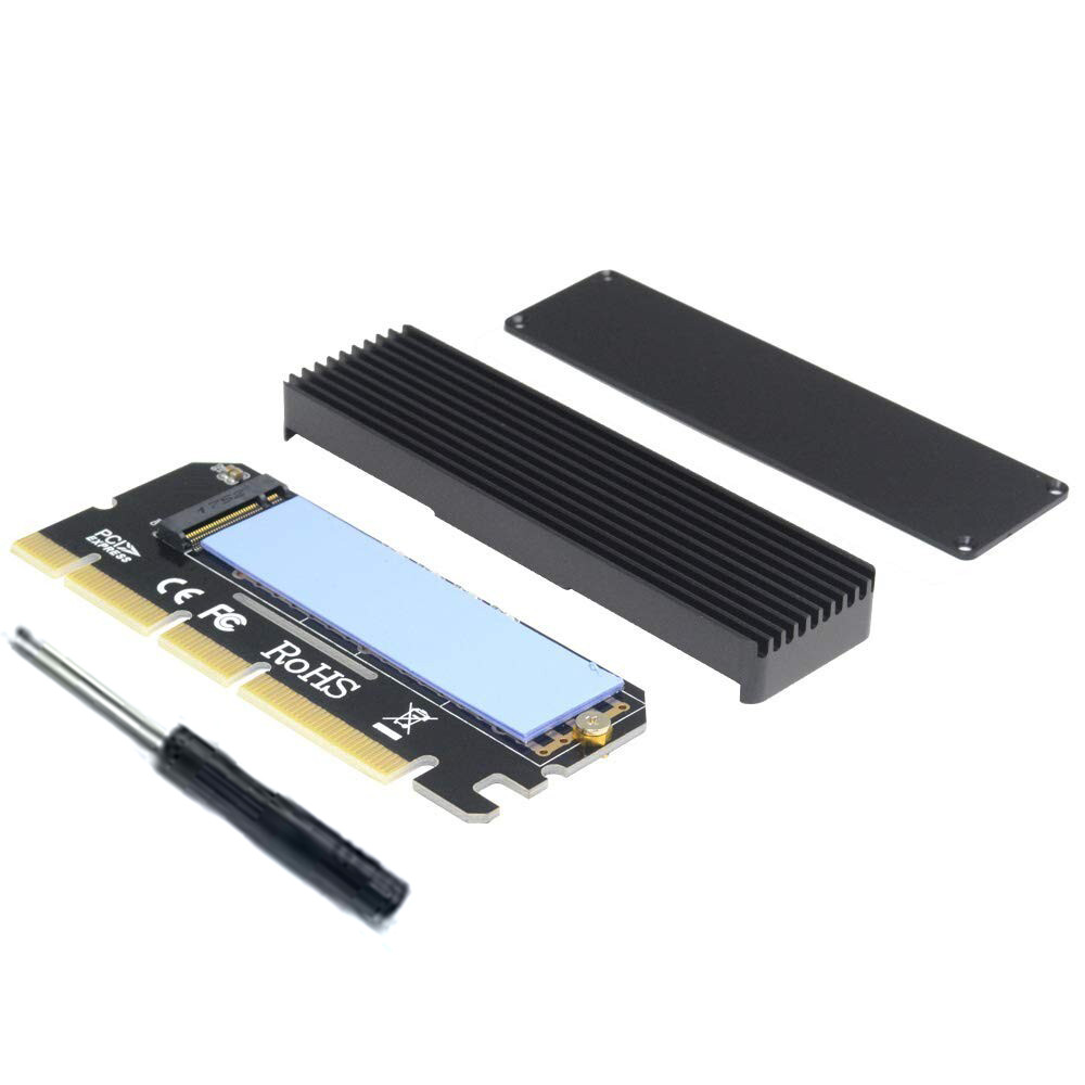 1/2/3 SET PCIe NVMe Adapter M.2 NVMe SSD to PCI-e x4/x8/x16 Converter Card US