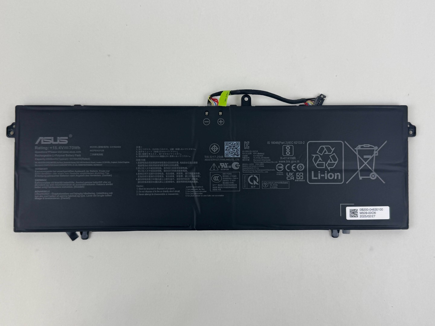 OEM Battery C41N2402 for ASUS Vivobook TP3407SA-DS74T