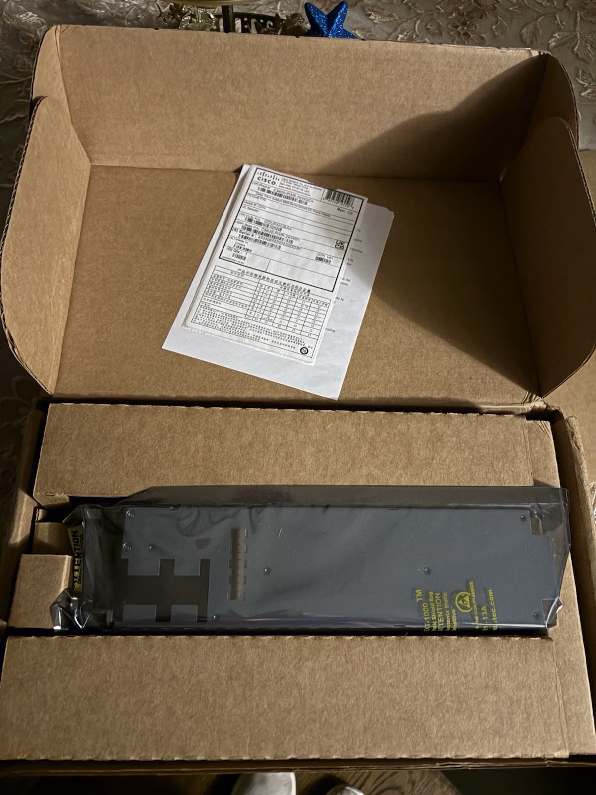 Cisco C9600-PWR-2KWDC Catalyst 9600 Series 2000W DC Power Supply NEW IN BOX
