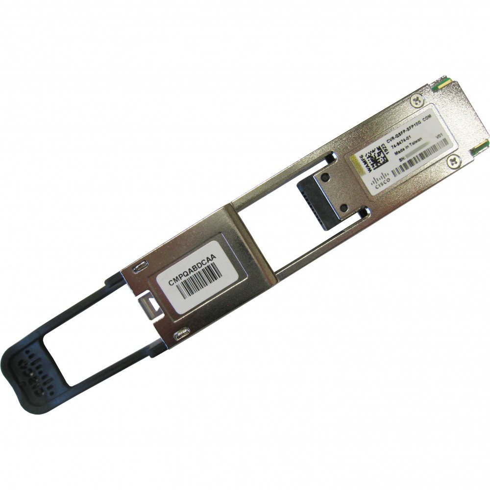 Cisco Compatible CVR-QSFP-SFP10G QSFP to SFP10G Adapter, 1 Year Warranty