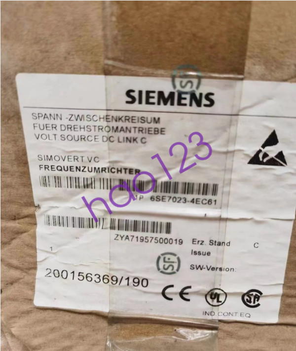 1PC NEW 6SE7023-4EC61 frequency converter DHL/FedEx