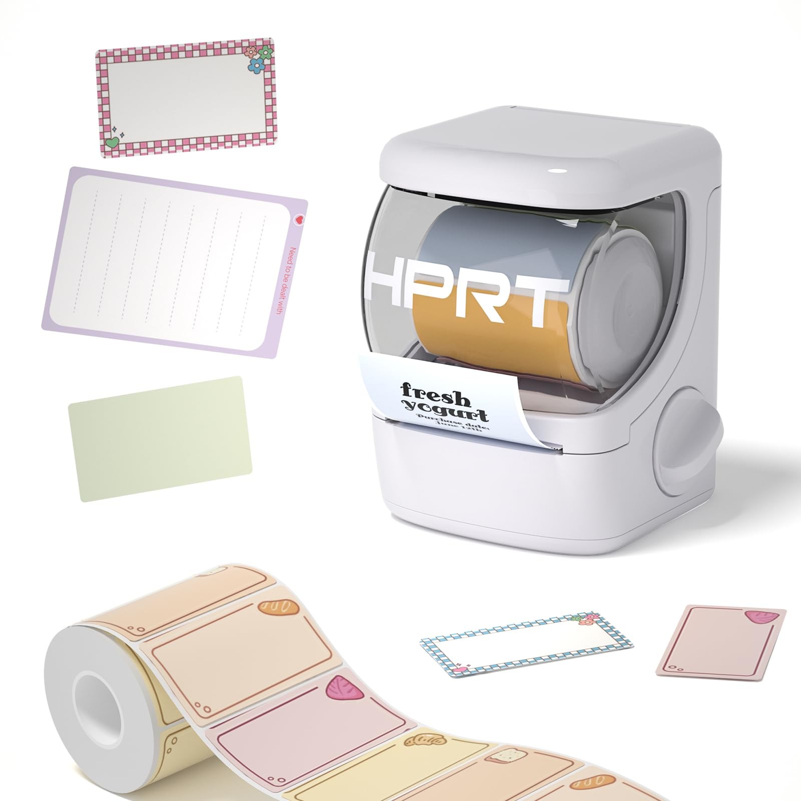 NEW1 Label Maker - Bluetooth Label Make Machine with 1 Roll Tape Portable The...