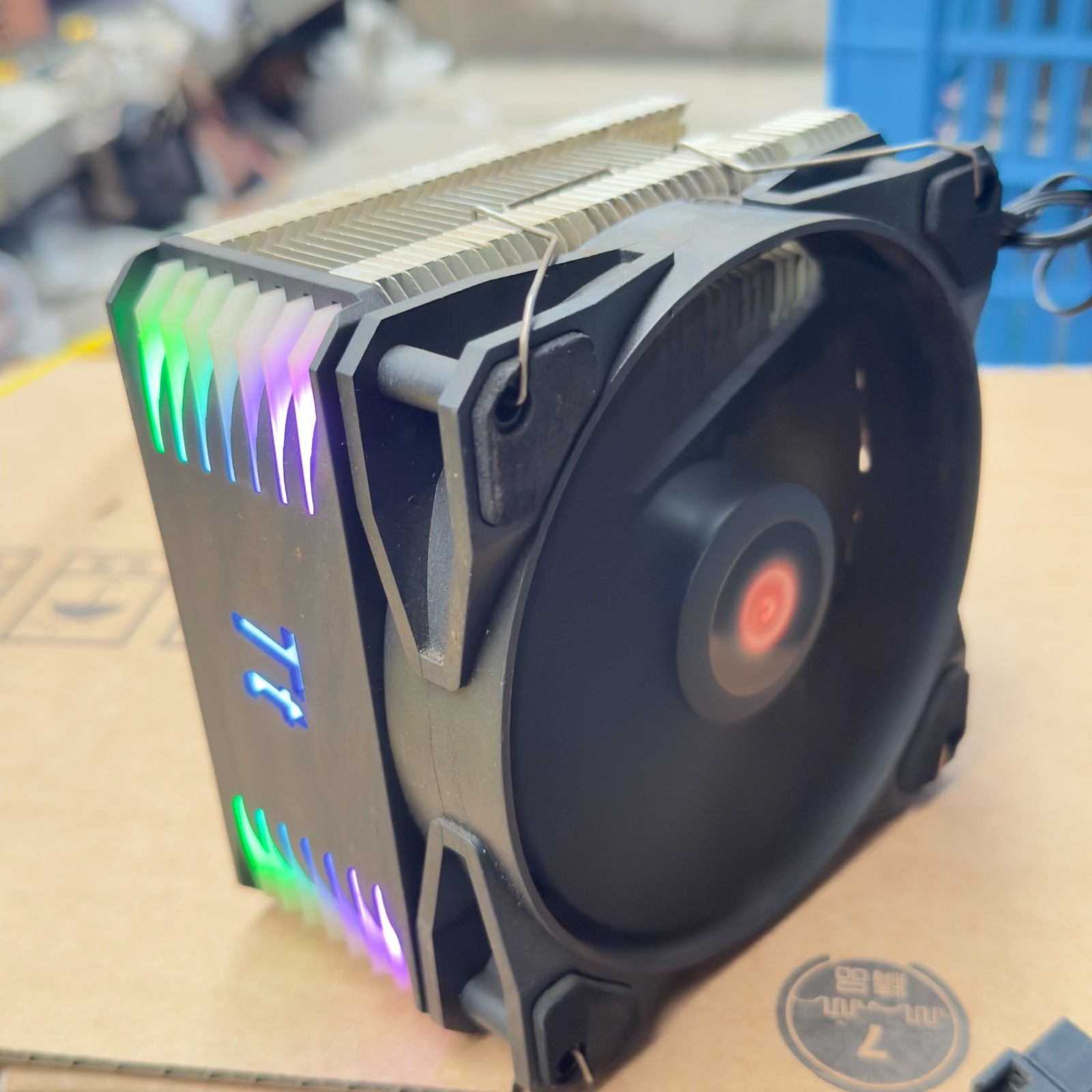 Thermaltake CPU Cooler 4 Heat Pipes 120mm 3Pin Fan Desktop Air Cooling Heatsink