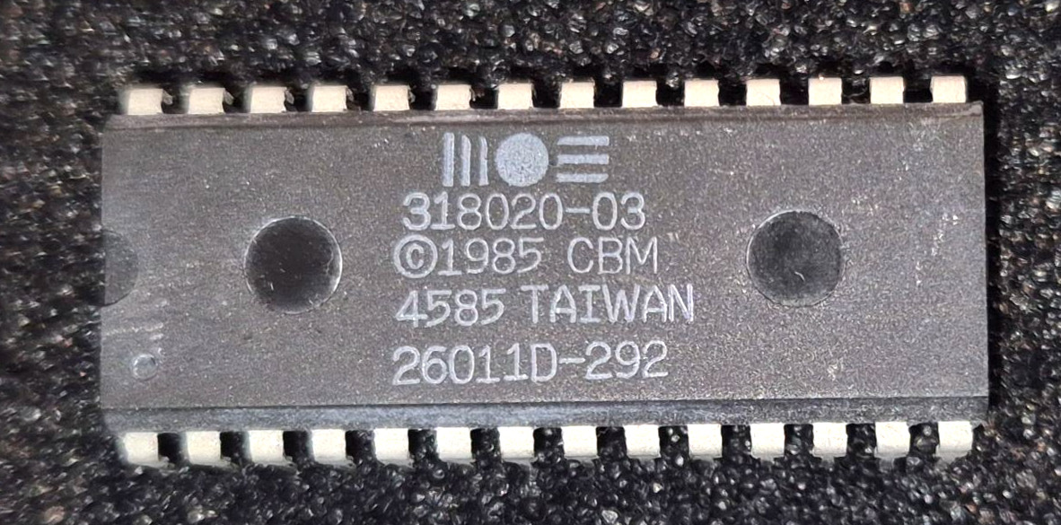 MOS 318020-03 KERNAL ROM Chip – Commodore 128 – Fully Working – Vintage IC