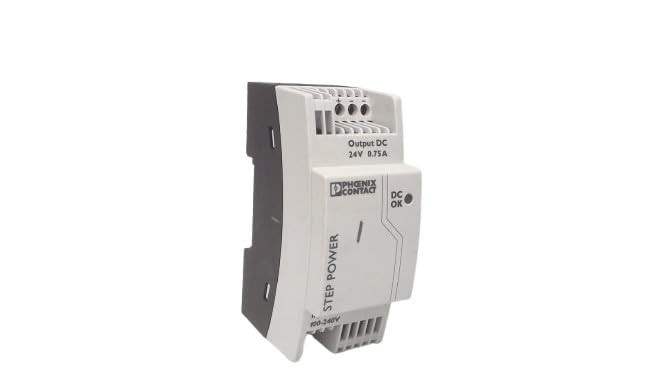 PHOENIX CONTACT Step-PS/ 1AC/24DC/0.75/FL 0.4 to 0.2 AMP 100 to 240 VAC 50 to 6