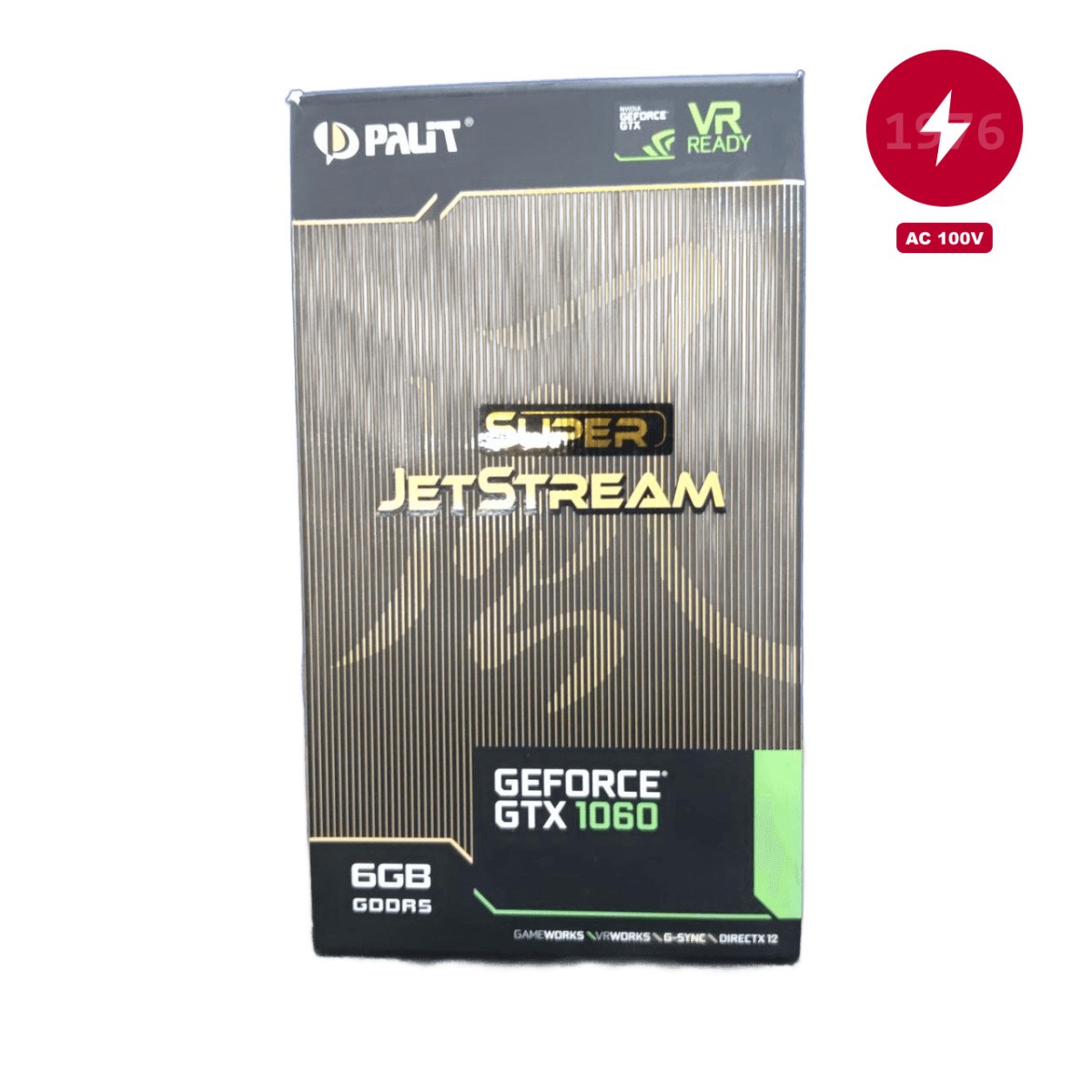 Palit GeForce GTX 1060 Graphics Card 6GB GDDR5 with Box Manual Disk Japan Used