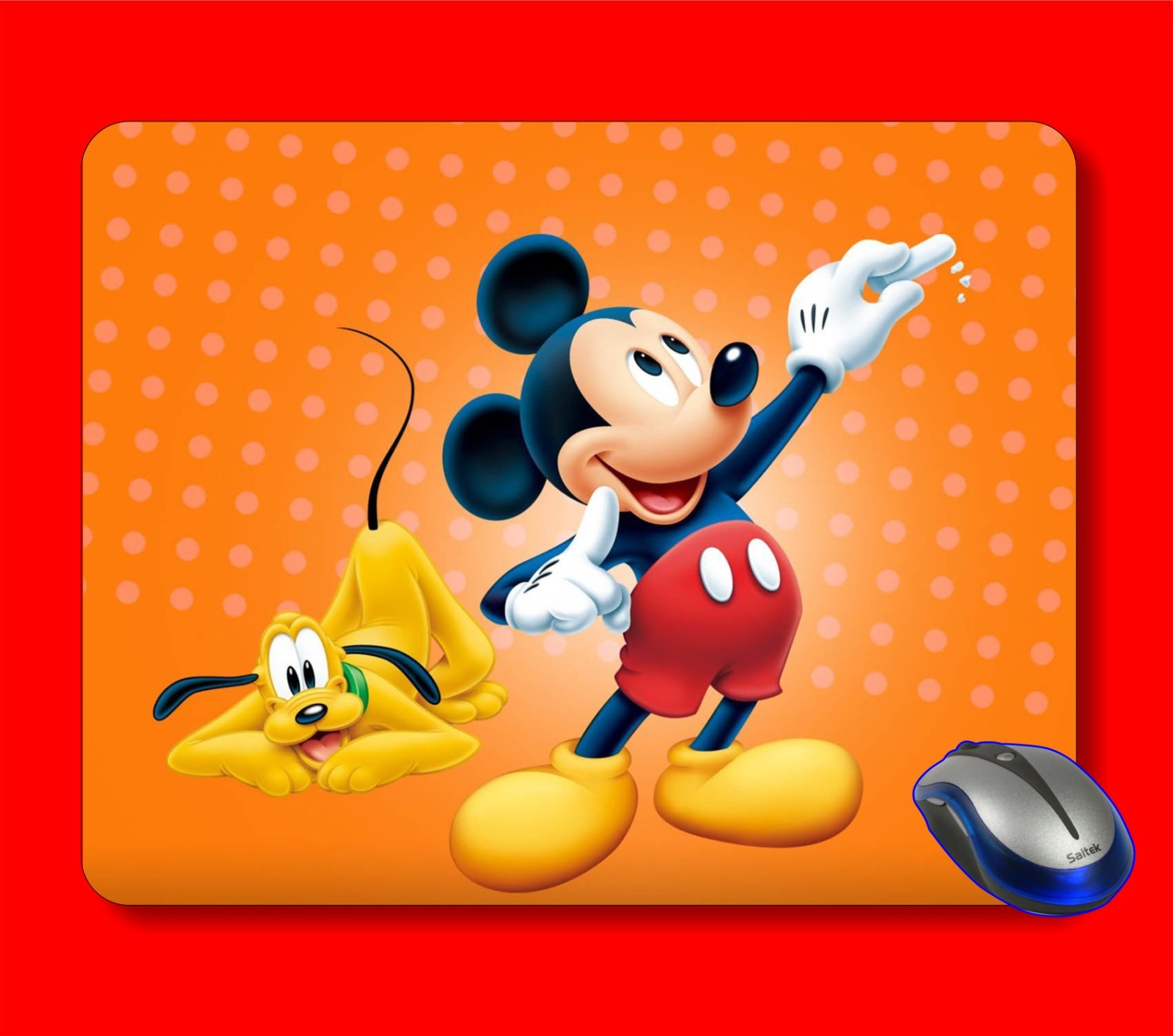 Mickey MOUSE Walt Disney Computer Mouse Pad Gift    06
