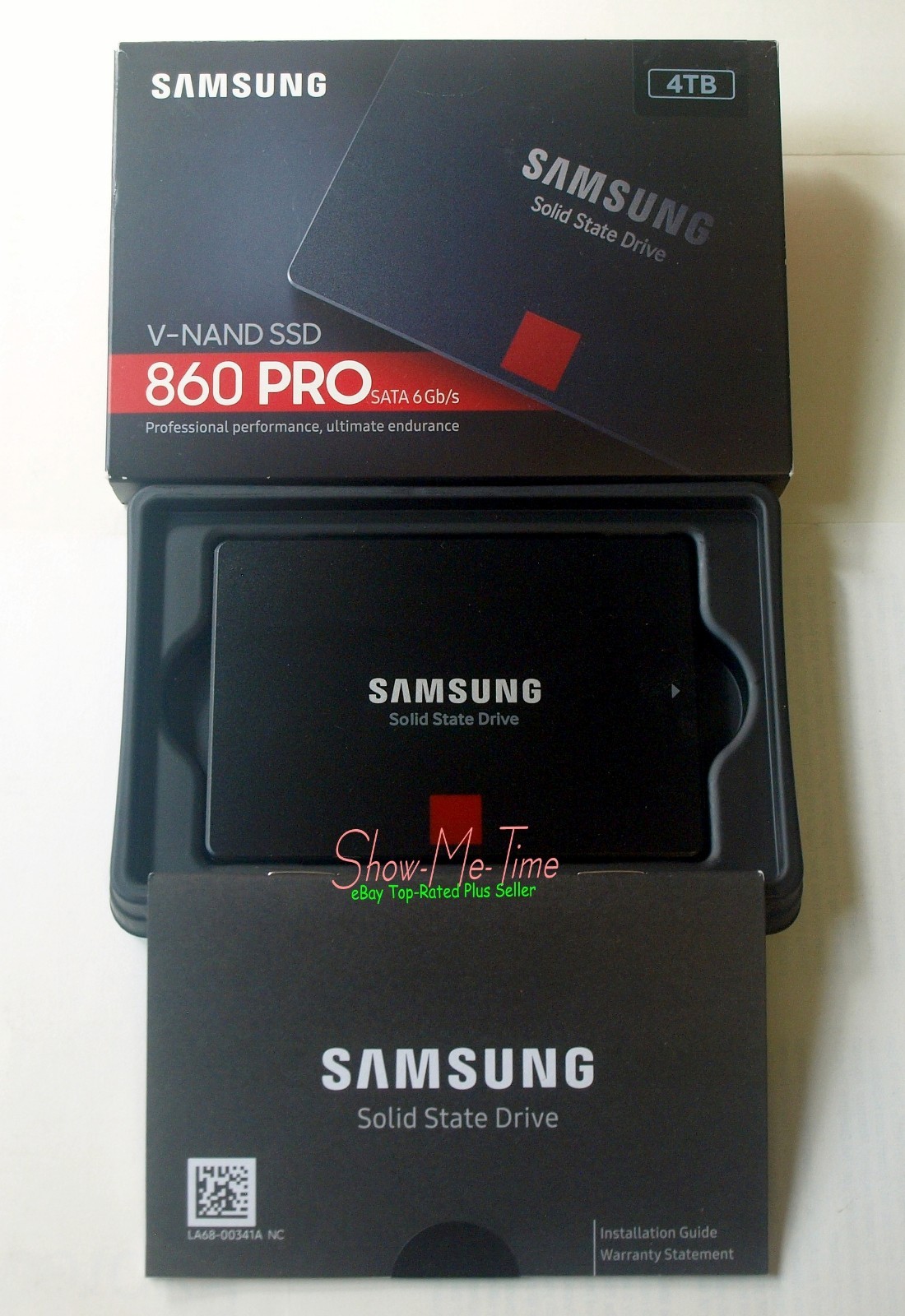 *New Unused* Samsung 860 Pro 4TB SSD (MZ-76P4T0) 3D V-NAND 6Gb/s 2.5" 7mm