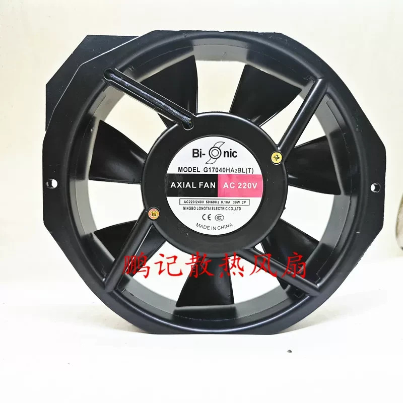 1PCS  Bi-Sonic G17040HA2BL 220V 17238 Cabinet Inverter Fan