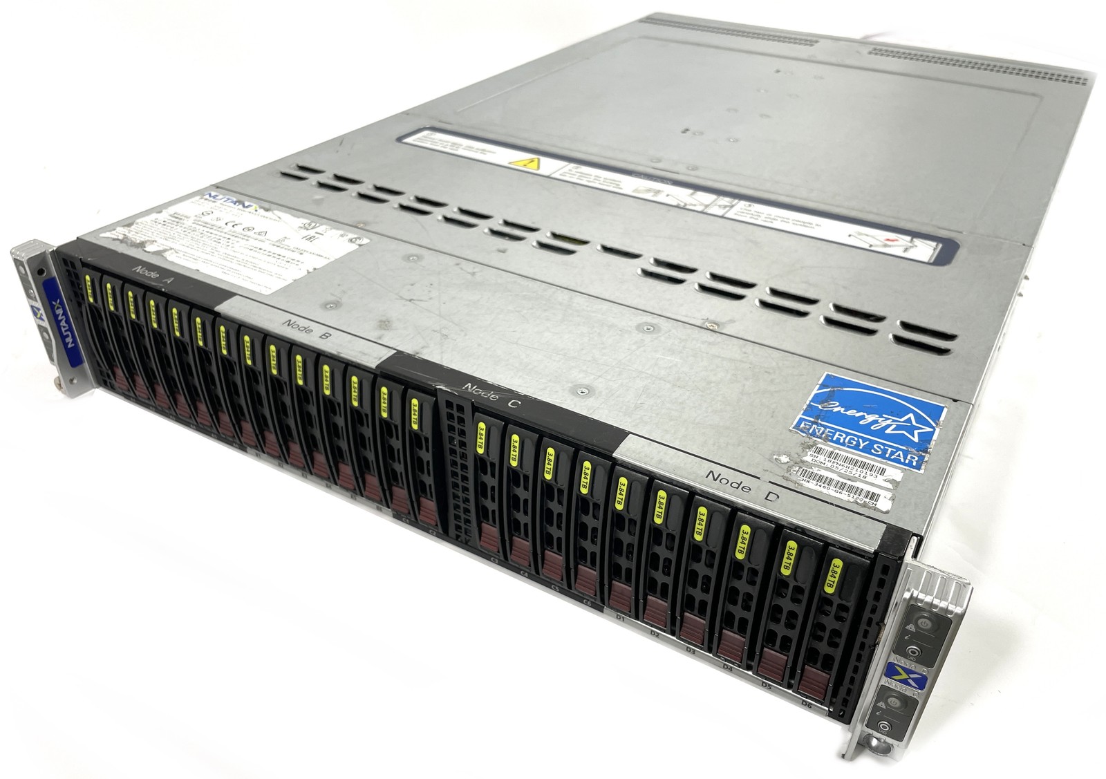 Nutanix NXS2U4NS24G600 24-Bay Quad-Node Server Chassis NX-3460-G6-5120-CM