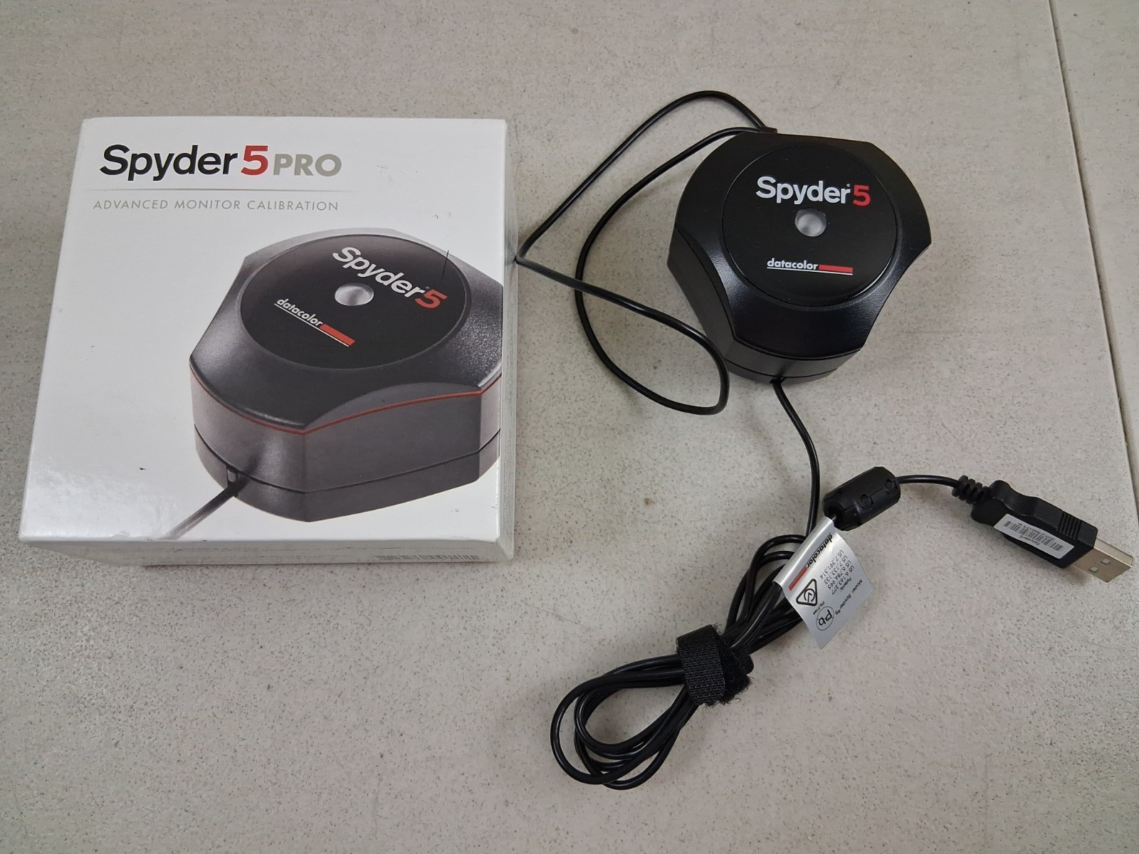 Datacolor Spyder5PRO Advanced Monitor Calibration USB Colorimeter w/ Box