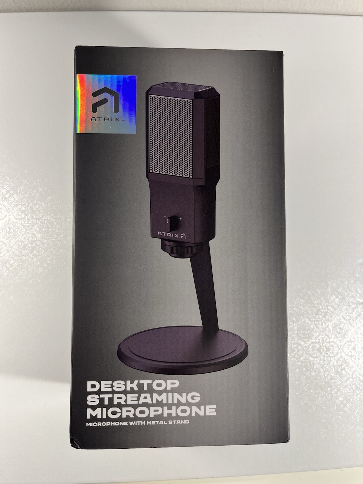 Atrix Desktop USB Streaming Microphone for PC