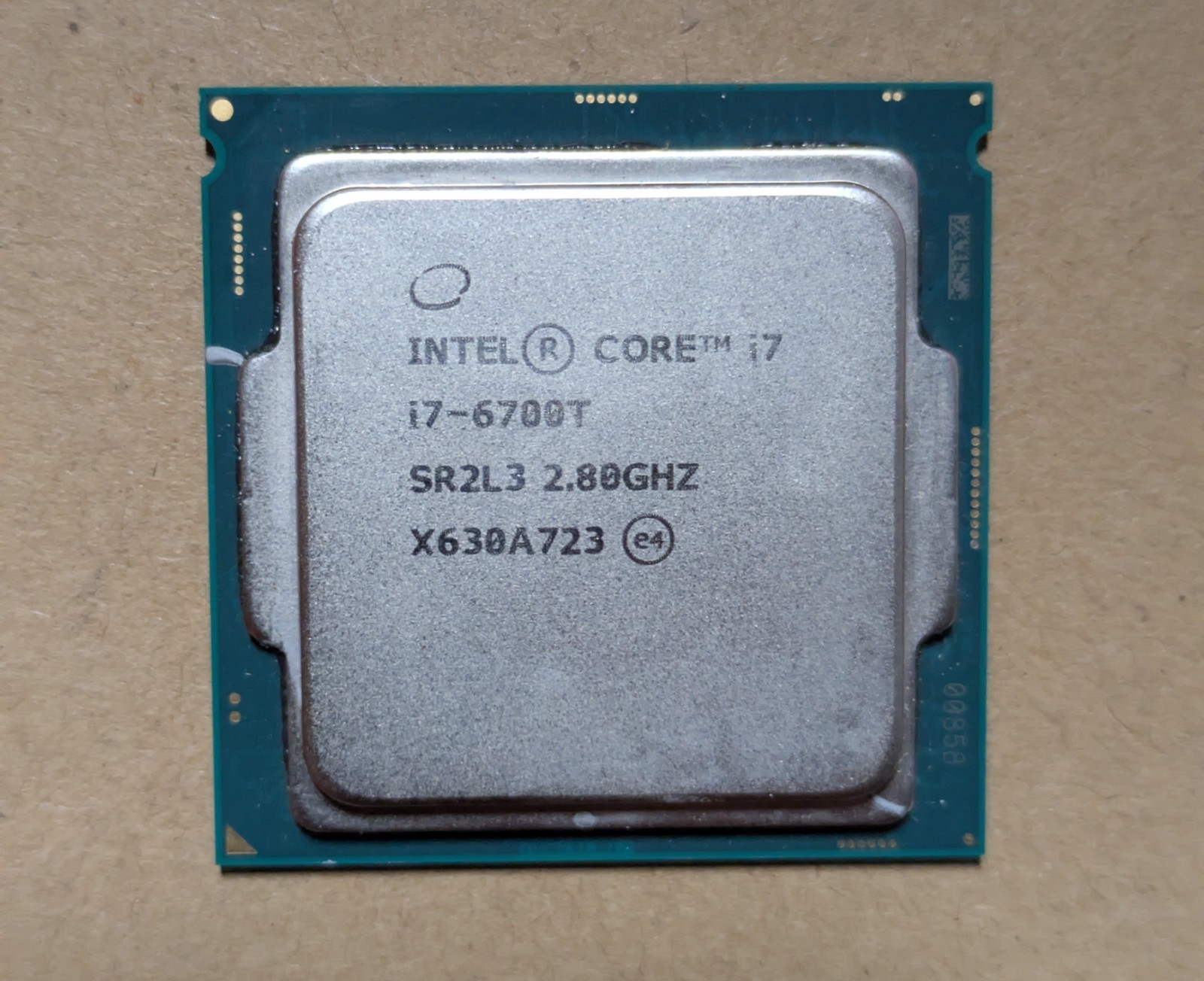 Intel SR2L3 Core i7-6700T 2.80GHz 8M Socket 1151 Quad-Core CPU Processor LGA1151