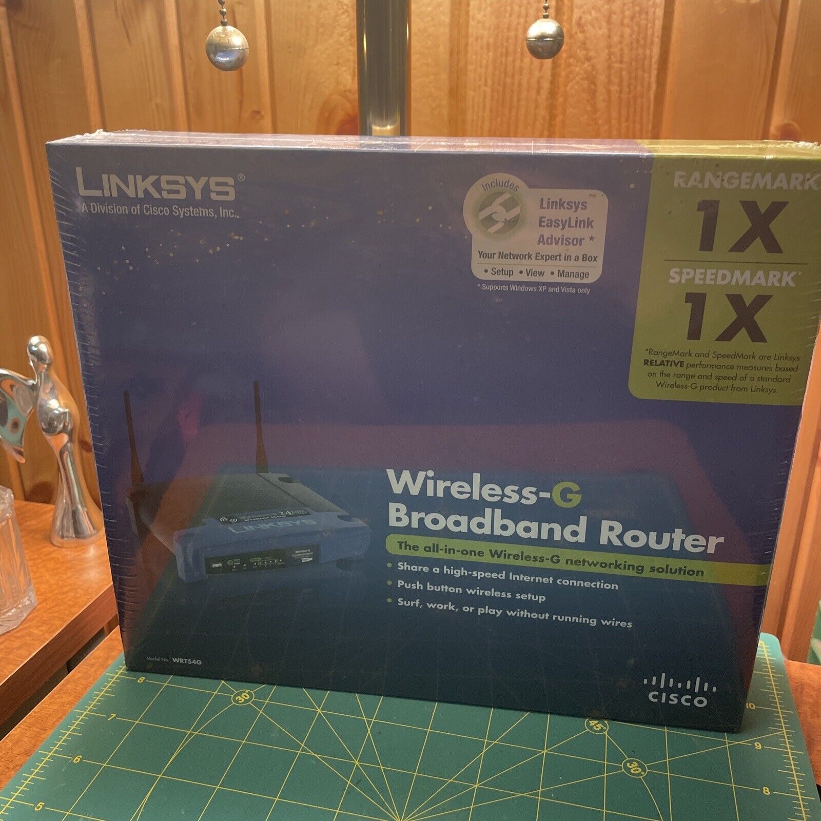 New Sealed Linksys Router Wireless-G Broadband  All-In-One  WRT54G