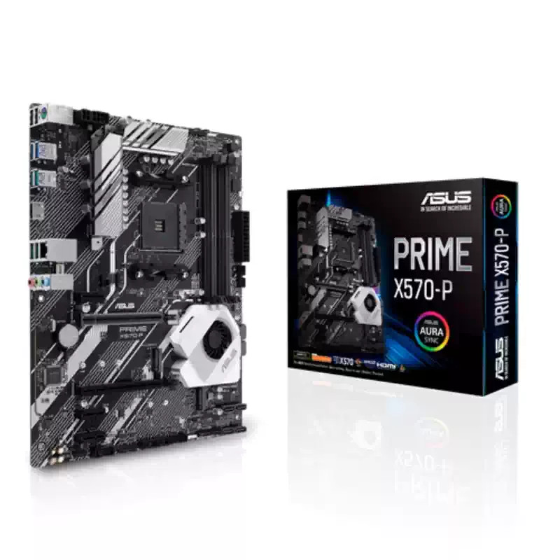 New ASUS PRIME X570-P (Dual M.2 PCIe 4.0) AMD AM4 ATX Motherboard