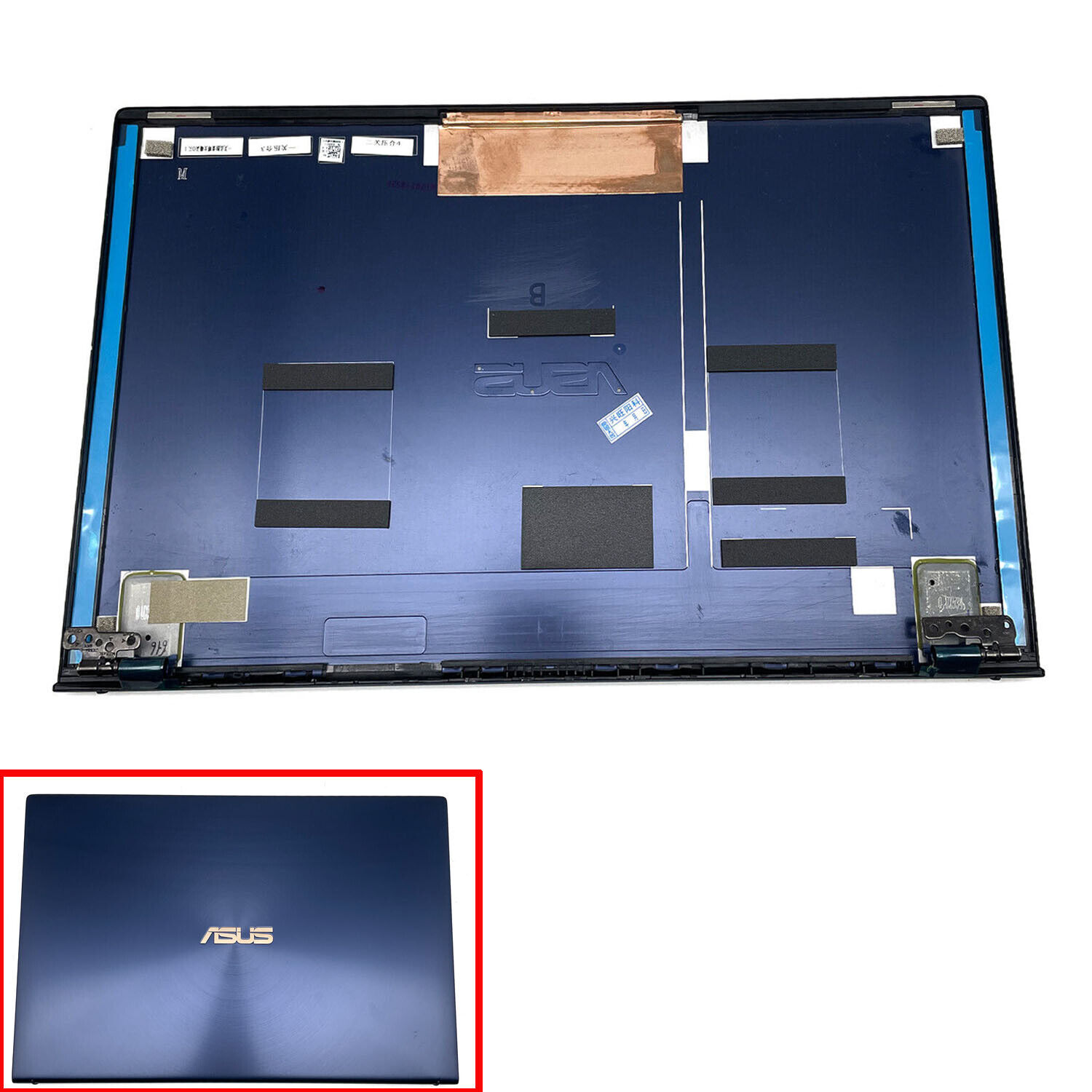 New For Asus ZenBook 15 UX534 UX534F Lcd Back Cover Rear UX534 Royal Blue Touch
