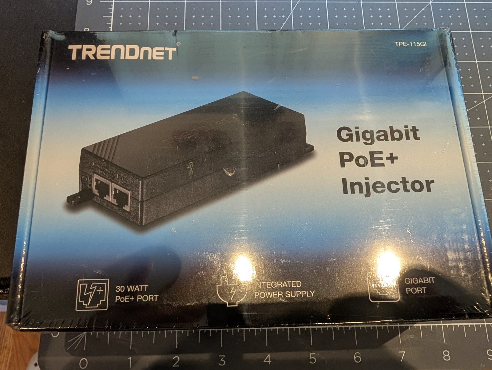 New TRENDnet TPE-115GI Gigabit POE+ Injector: Lot of 6
