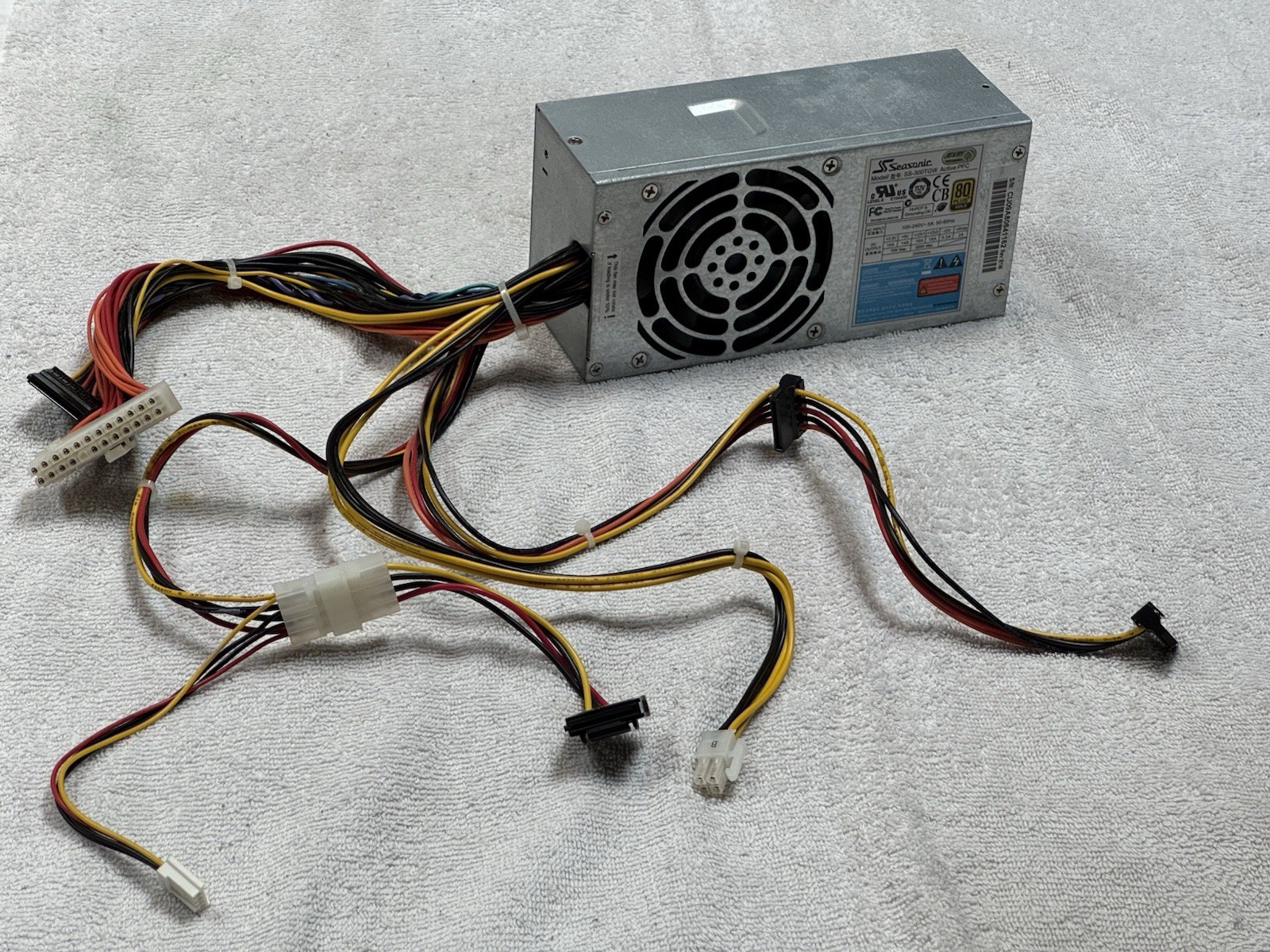 Seasonic SS-300TGW Power Supply Unit 300W 80 Plus Certified