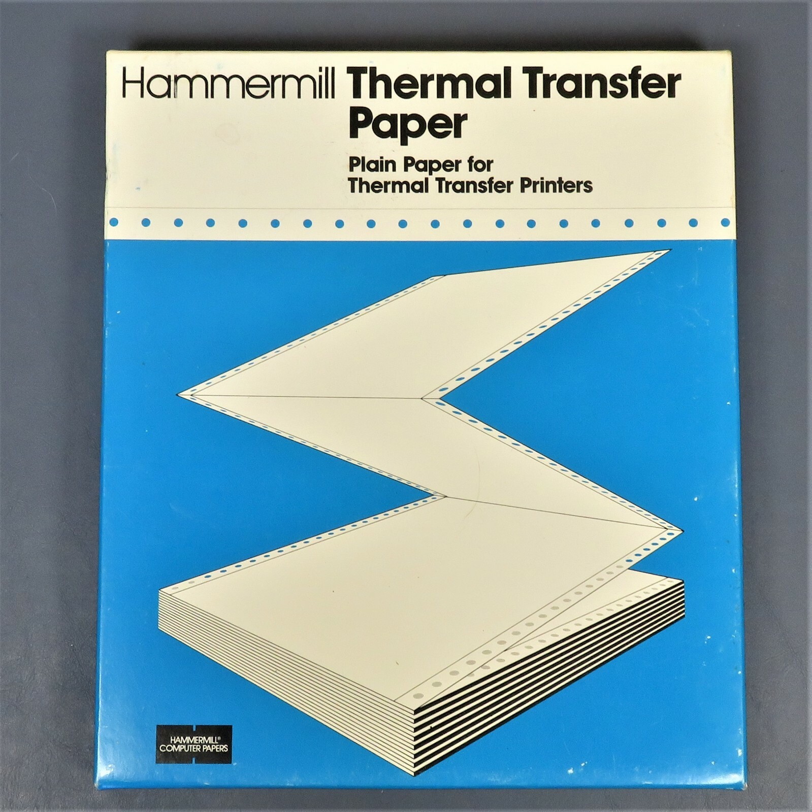Vintage HAMMERMILL PLAIN THERMAL TRANSFER PRINTER PAPER Okimate Apple BRAND NEW