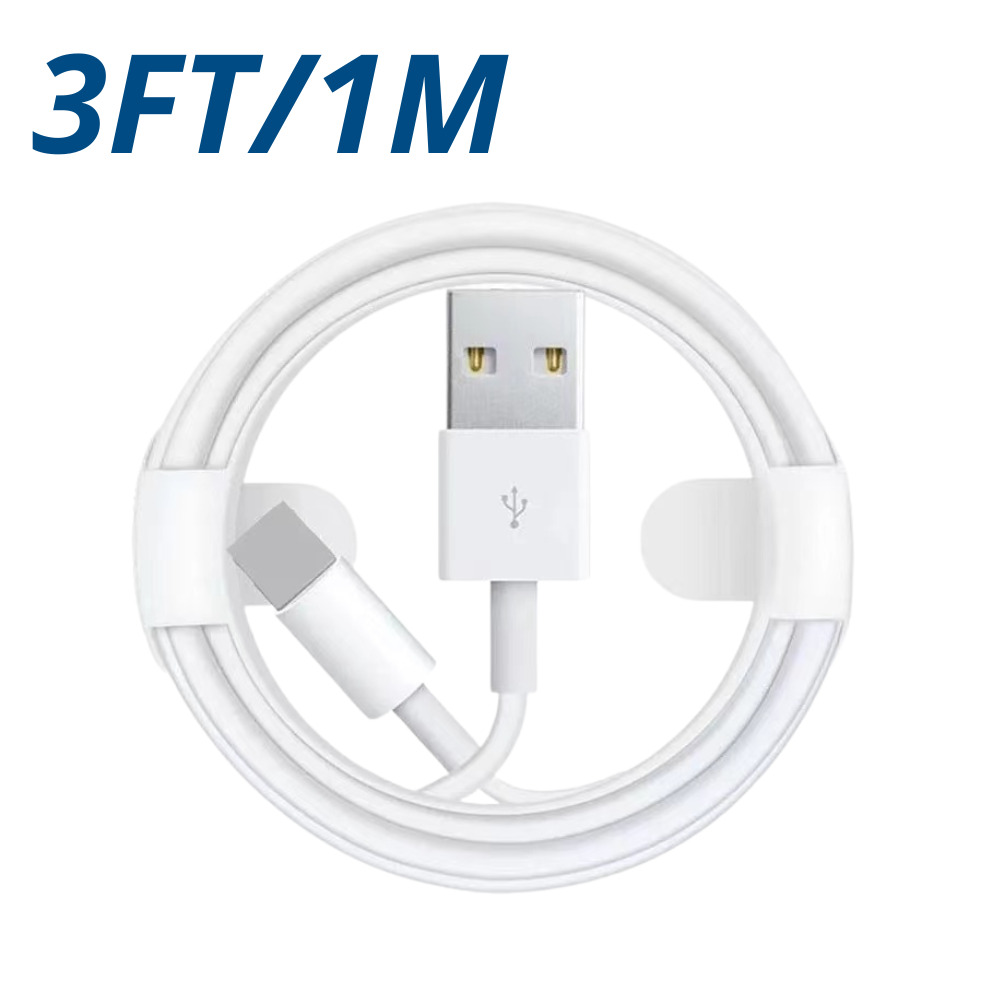 1/3Pcs USB Fast Charger Cable For iPhone 14 13 11 8 7 6 iPad Charging Cord 3/6FT