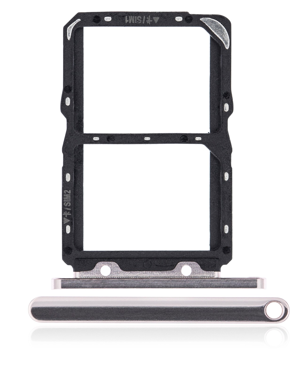 Replacement Sim Card Tray Compatible For Huawei Nova 5T (White)