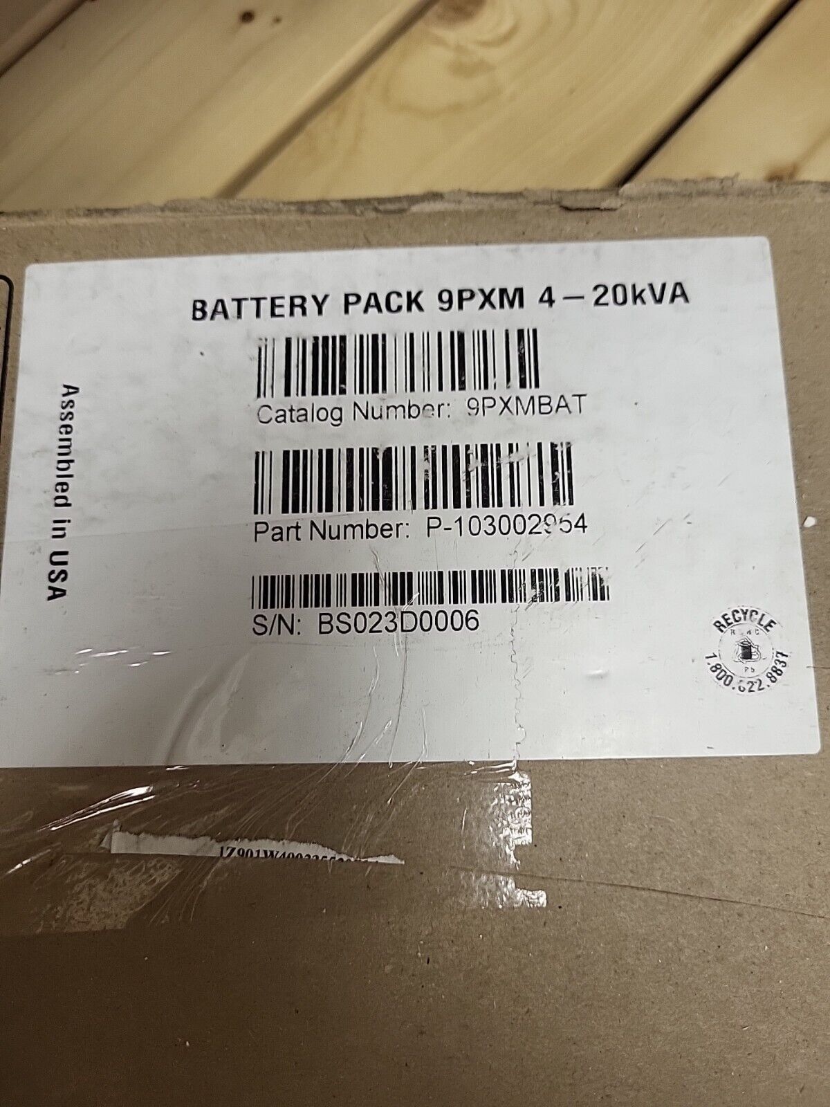Eaton 9PXM 4 BAT External Battery Pack