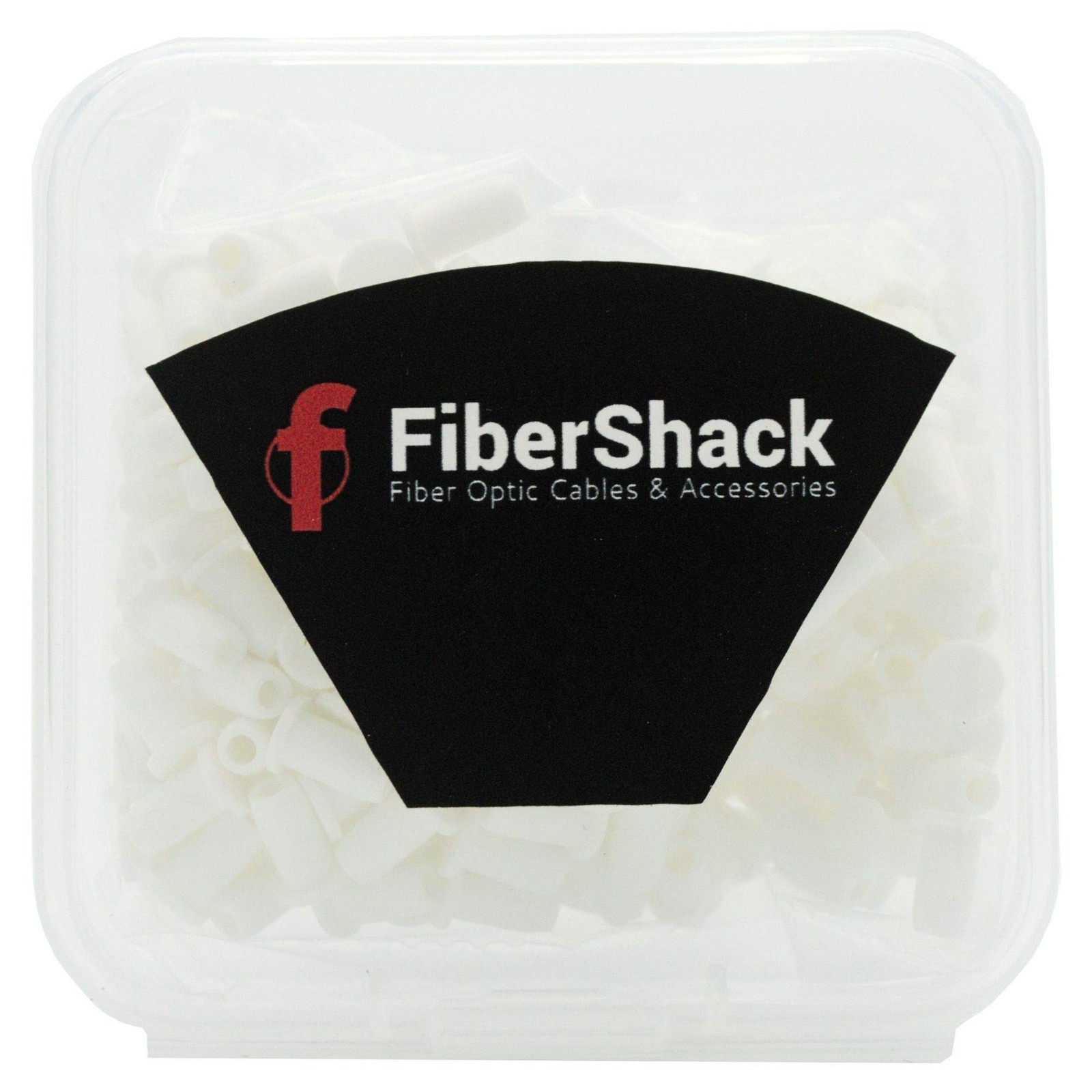200 PCS 1.25mm LC Fiber Optic Dust Caps Snap Lock Case For LCUPC Cables