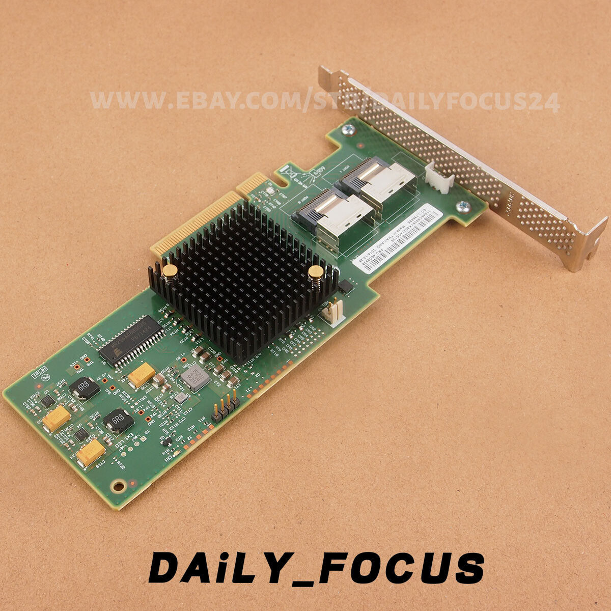 LSI 6Gbps SAS HBA LSI 9223-8i = (9211-8I) FW: P20 IT Mode ZFS FreeNAS unRAID