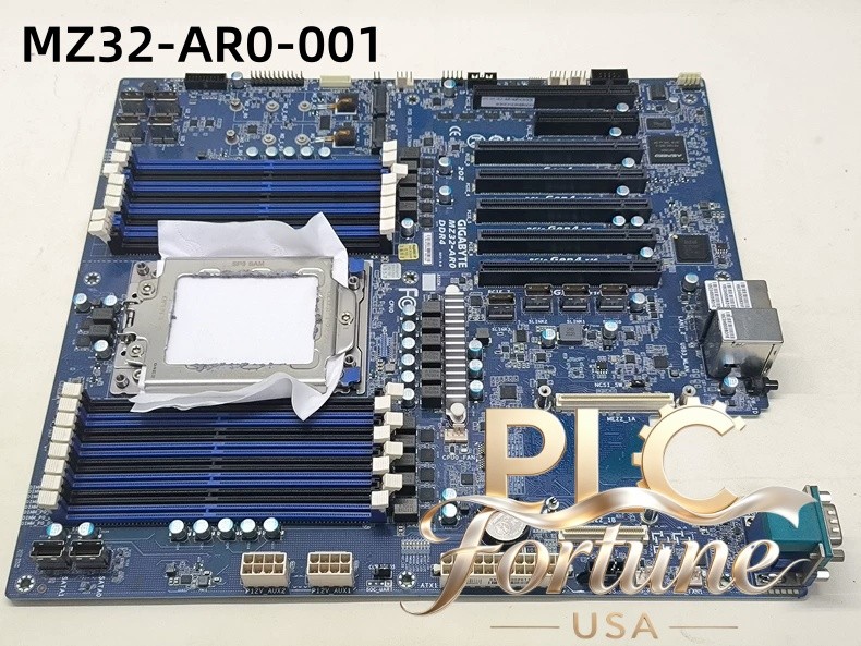 Gigabyte mz32-AR0-001 Motherboard Support AMD EPYC 7001 7002 7003 Series CPU
