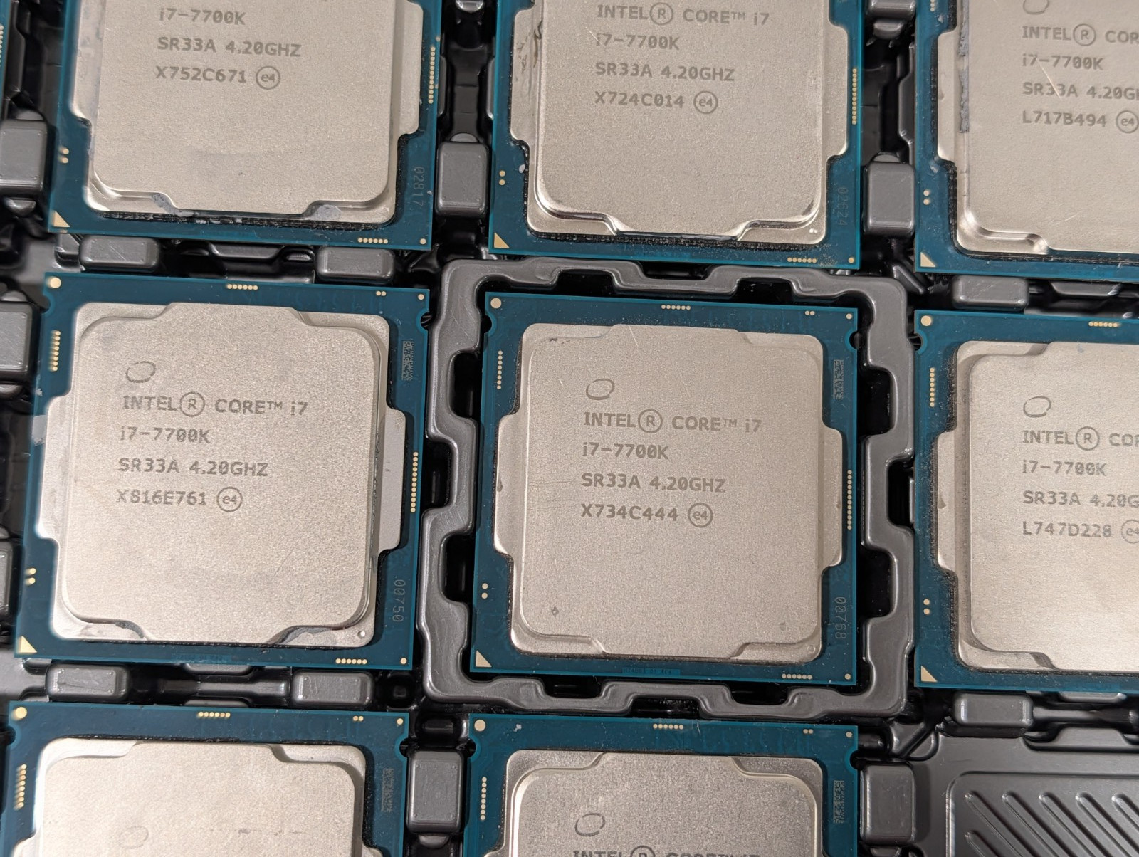Intel Core i7-7700K 4.20GHz Quad Core SR33A 8 Thread LGA1151 Desktop CPU