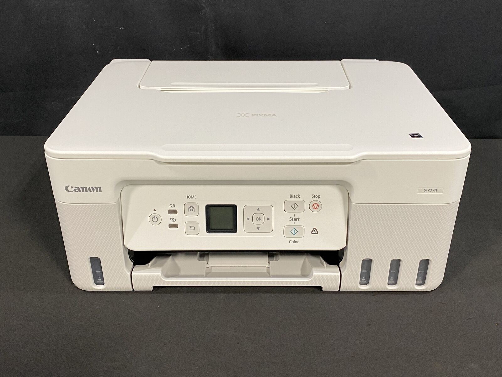 Canon PIXMA G3270 MegaTank All-in-One Wireless Inkjet Color Printer White New 