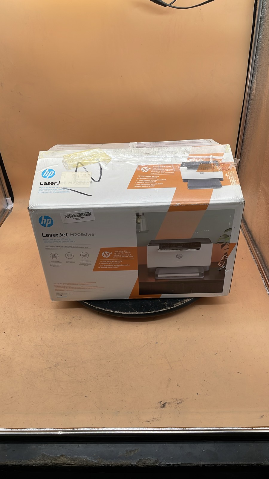 HP LaserJet M209dwe Wireless Monochrome Compact Office Laser Printer Unit