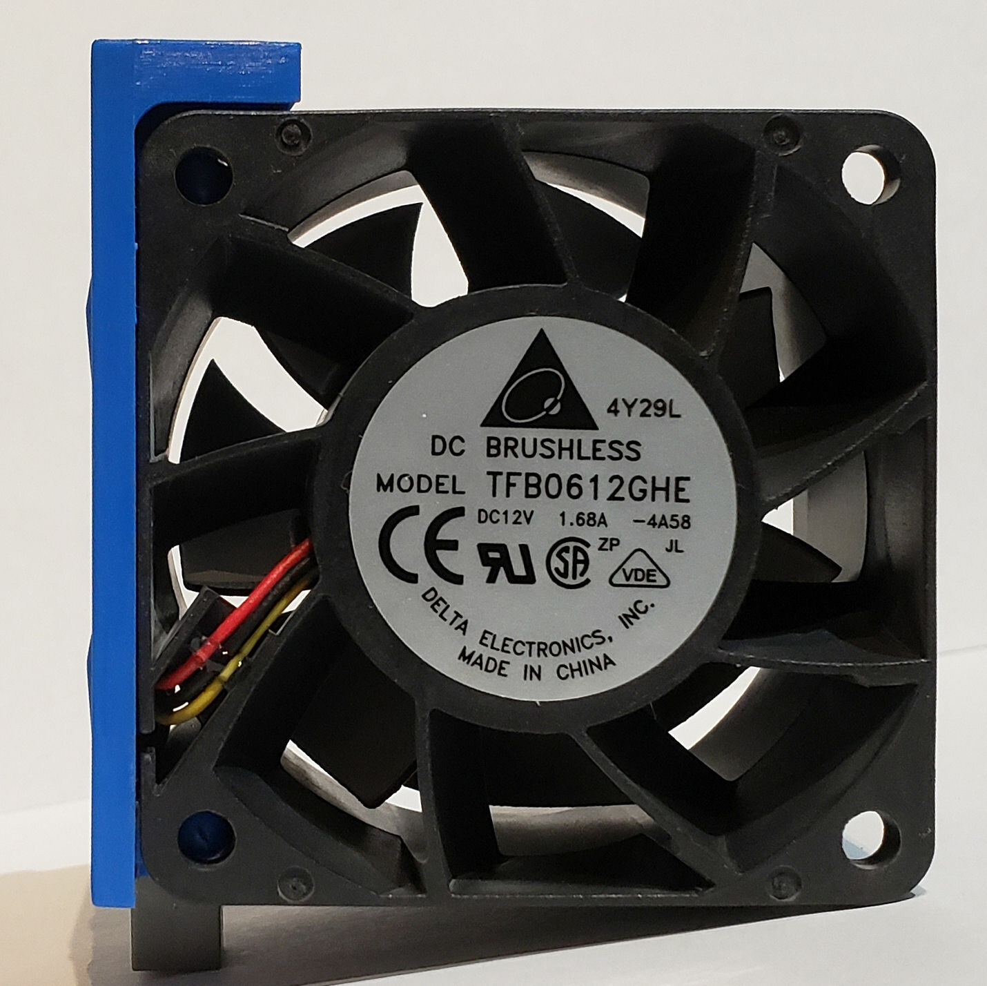 NEW Intel SR2400 / Gateway 9515 60x38mm Fan, Quick Swap, TFB0612GHE-4A58